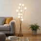 HomeRoots 46in. Gold 11-LED Novelty Floor Lamp - image 2