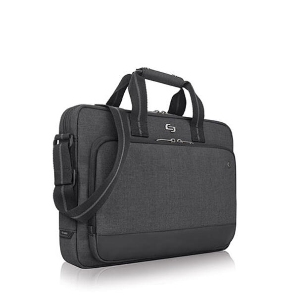 Solo Urban Slim Briefcase - Grey - image 