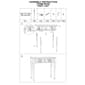 9th & Pike® Brown Farmhouse Wood Console Table - image 11