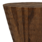 9th & Pike® Contemporary Brown Teak Wood Accent Table - image 4