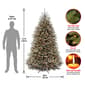 National Tree 7.5ft. Blue Asbury Fir Pre-Lit LED Christmas Tree - image 3