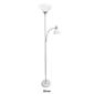 Simple Designs Floor Lamp with Reading Light - image 6