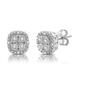 Nova Star&#174; 1/10ctw. Lab Grown Diamond Cushion Stud Earrings - image 2
