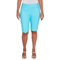Womens Ruby Rd. Key Items Pull On Silky Tech Bermuda Shorts - image 1