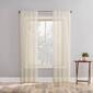 Tinsly Boucle Rod Pocket Curtain Panels - image 1