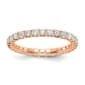 Endless Affection(tm) Rose Gold Eternity Band - image 1