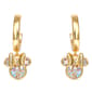Disney Minnie Mouse Gold Plated AB Crystal Stud Earrings - image 2