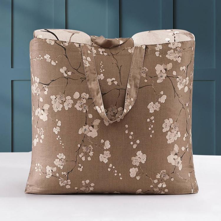 Bebejan® Blue Blossom Cotton 5pc. Reversible Comforter Set