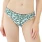 Juniors Cyn & Luca Floral Bethany Ruch Back Bikini Swim Bottoms - image 1
