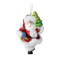 Northlight Seasonal Glitter Accented Santa Claus Ornament
