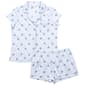 Womens Laura Ashley(R) Short Sleeve Floral Short Pajama Set - image 1