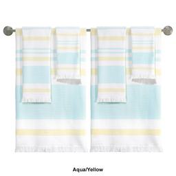 IZOD® Clubhouse Stripe 2pk. Hammam Bath Towel Collection