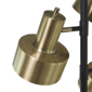 9th & Pike® Contemporary Gold Metal Floor Lamp - image 5