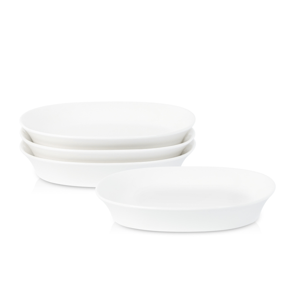 Stone Lain Quadro 4pc. Porcelain Pasta Bowl Set