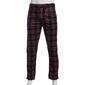 Mens Preswick & Moore&#40;R&#41; Plaid Fleece Pajama Pants - Navy/Red/White - image 1