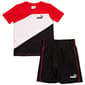 Boys (4-7) Puma(R) 2pc. Short Sleeve Tee & Shorts Set - Red - image 1