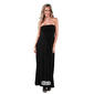 Womens 24/7 Comfort Apparel Strapless Maxi Dress - image 3