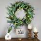 Northlight Seasonal Artificial Olive Leaf & Floral Spring Wreath - image 2