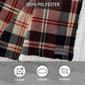 Eddie Bauer Trailhead Plaid Plush-Fleece Reversible Throw - image 4