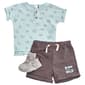 Baby Boy (12-24M) Adley & Hudson(R) 3pc. Animal Shorts Set w/ Socks - image 1