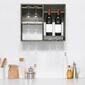 Elegant Designs&#8482; Bartow Wall Mounted Wood Wine Rack Shelf - image 7