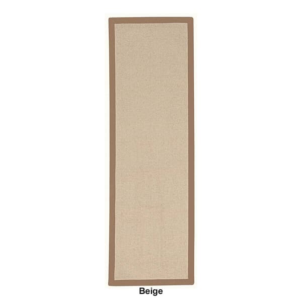 Linon Home Decor Athena Natural Runner - 2x8