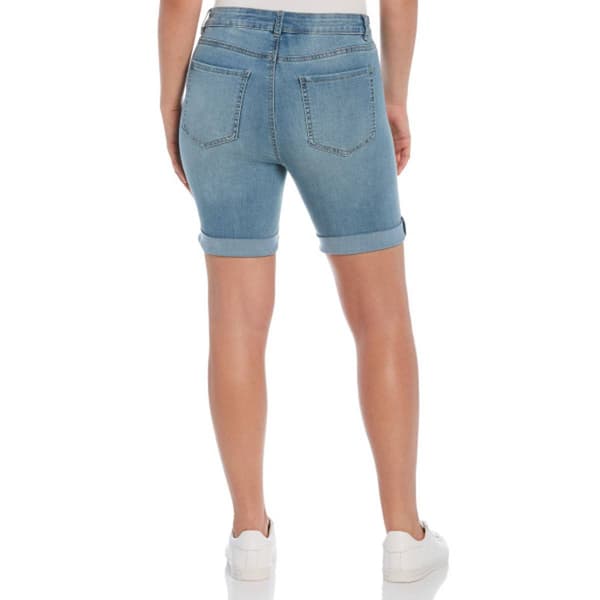 Womens Rafaella® Denim Bermuda Shorts - Boscov's