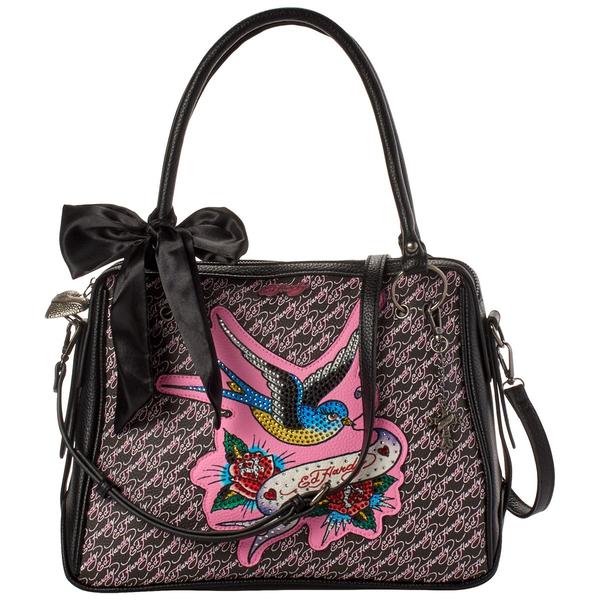 Ed Hardy Honey Paris Satchel - image 
