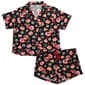 Womens Strawberry Shortcake Short Sleeve Notch Collar Pajama Set - image 1