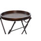 9th & Pike&#174; Dark Brown Pine Traditional Accent Table - image 3
