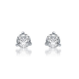 Nova Star&#40;R&#41; Sterling Silver 1/3ctw Lab Grown Diamond Stud Earrings
