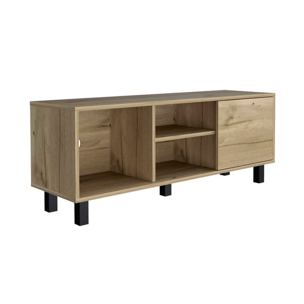FM FURNITURE Rome Light Oak TV Stand