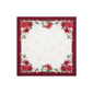 Threadmade Poinsettia Garlands Engineered Napkins - Set of 4 - image 2
