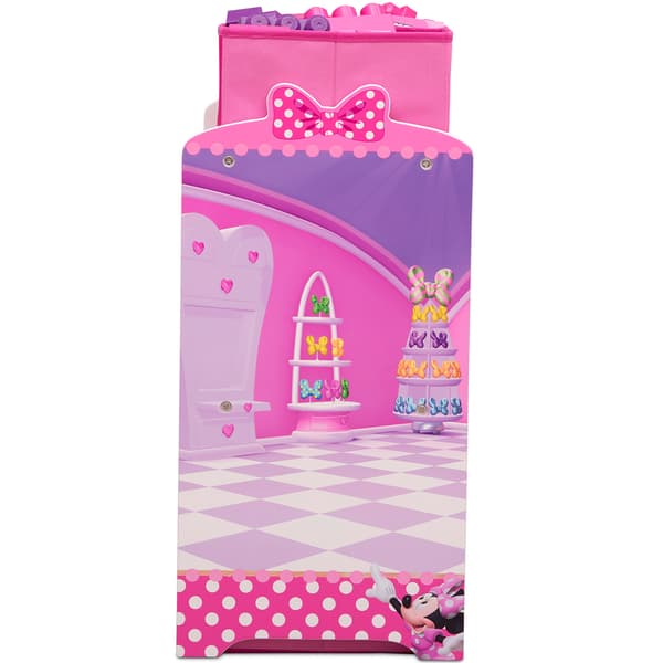 Delta Children Disney Minnie Mouse Six Bin Toy Storage Organizer