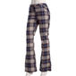 Juniors Zoe & Phoebe Plaid Millennium Flare Pants - image 1