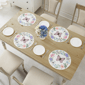 Avanti Meadow Woven Braided Round Placemats - Set of 4 - image 4