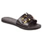 Womens Love 83 Buckle Band Jelly Slide Sandals - image 2