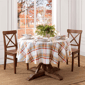 Threadmade Seneca Plaid Harvest Cotton Tablecloth - image 5