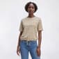 Womens Erika Brooklyn Elbow Sleeve Bubble Hem Tee - image 2