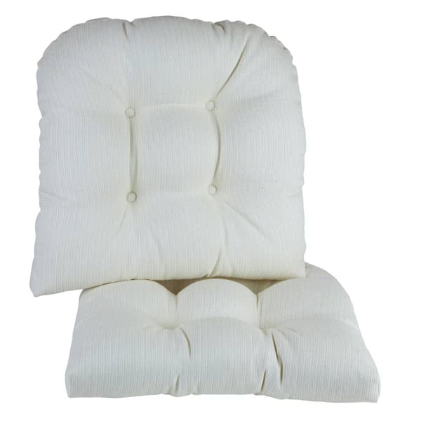 Klear Vu The Gripper(R) 2pc. Large Omega Tufted Chair Cushions
