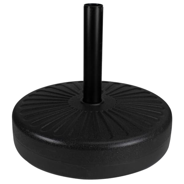 Northlight Seasonal Black Heavy Duty Water or Sand Umbrella Base - image 