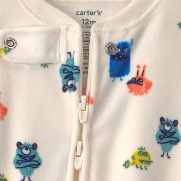 Baby Boy (12-24M) Carter''s® Monster 2-Way Zip Sleeper