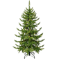 Santa''s Workshop 5ft. Pre-Lit LED Lights Green PVC Tree - image 1