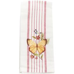 Kay Dee Designs Mulberry Bloom Stripe Tea Towel