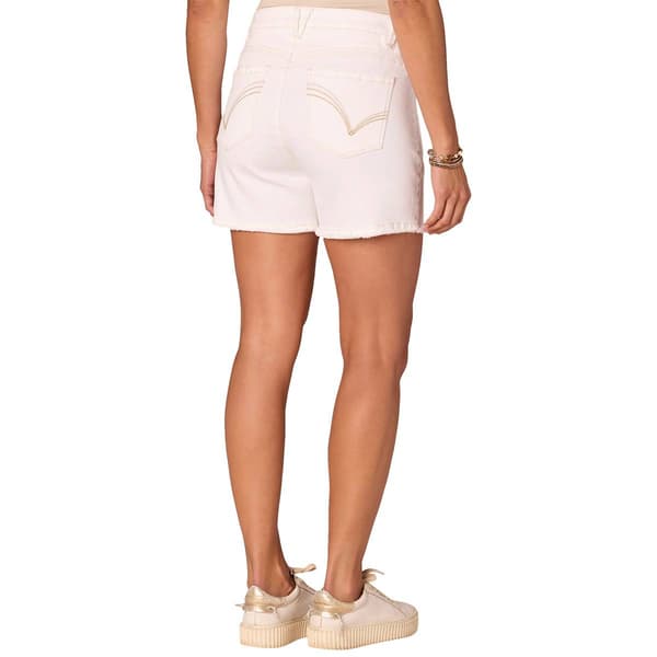 Womens Democracy "Ab"solution&#174; High Rise Shorts w/ Cascading D