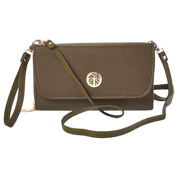Womens Sasha Pebble Wallet On A String
