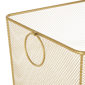 9th & Pike® Modern Gold Metal Storage Cart - image 5