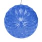 Northlight Seasonal Blue LED Hanging Crystal Sphere Decor - image 1