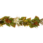 Northlight 5ft. Flowers with Wheat Fall Harvest Garland - image 5