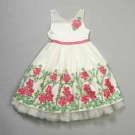 Girls &#40;7-10&#41; American Princess Floral Dress